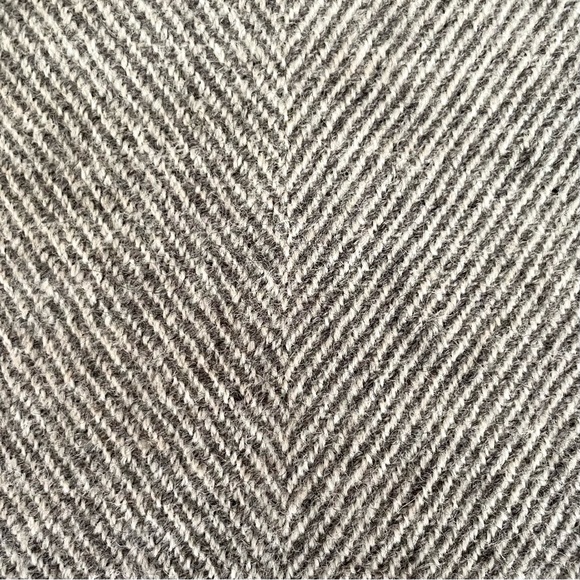 OFS Merino Lambswool Throw - Grey - Picture 3 of 7
